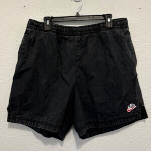 Dark Gray Acid Wash Nike Shorts XXL Gym Shorts